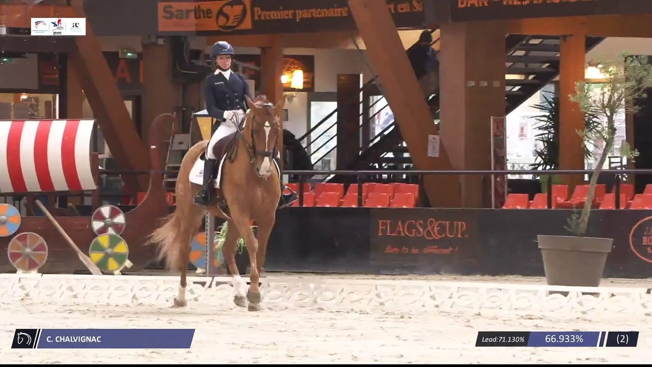 Grand National FFE - AC Print - Dressage | Le Mans (FRA) | Charlotte CHALVIGNAC | ELICE