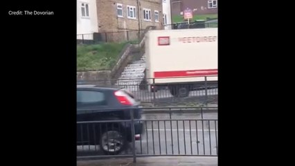 Flooding hits Kent as roads turn to rivers