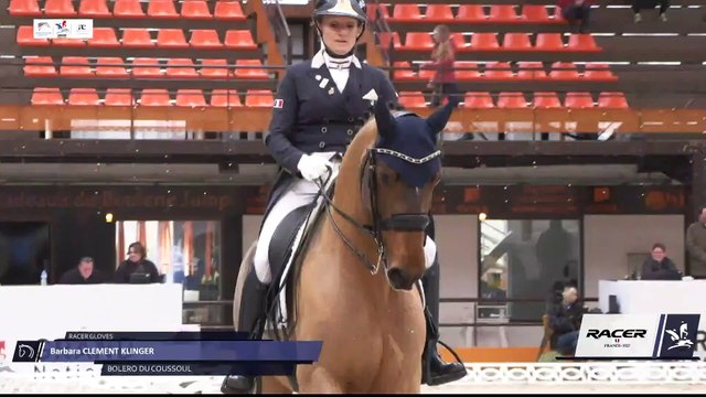 Grand National FFE - AC Print - Dressage | Le Mans (FRA) | Barbara CLEMENT KLINGER | BOLERO DU COUSSOUL