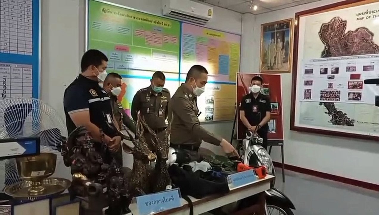 ตร.อุตรดิตถ์ รวบ “นิค” ตระเวนลักทรัพย์ของกลางพระเครื่อง พระพุทธรูป-ของโบราณ