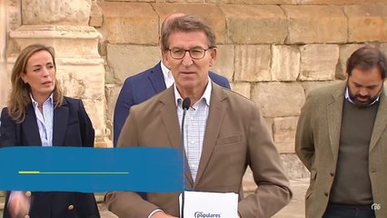 Feijóo no valora la exhumación de Queipo