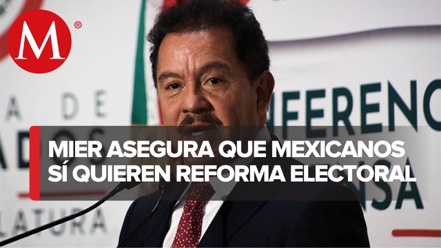 Morena está “con la mayoría de mexicanos” a favor de reforma electoral: Ignacio Mier
