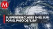 Suspenden clases en Tabasco y Quintana Roo por huracán 'Lisa'