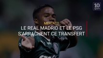 Mercato : Le Real Madrid et le PSG s'arrachent ce transfert