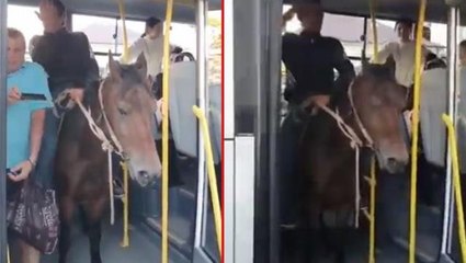 Sosyal medyada paylaşılan "atla midibüse binme" olayının Türkiye'de yaşanmadığı anlaşıldı