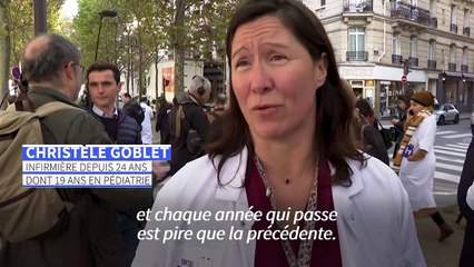 Crise de la pédiatrie: des soignants portent leurs doléances à l'Elysée