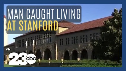 Man accused of illegally living on Stanford campus