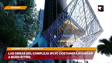 Las obras del complejo IPLyC costanera avanzan a buen ritmo