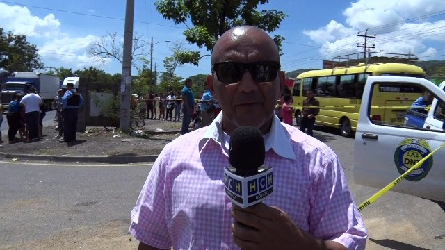 Fémina muere bajo las ruedas de una rastra en Dos Caminos de Villanueva, Cortés