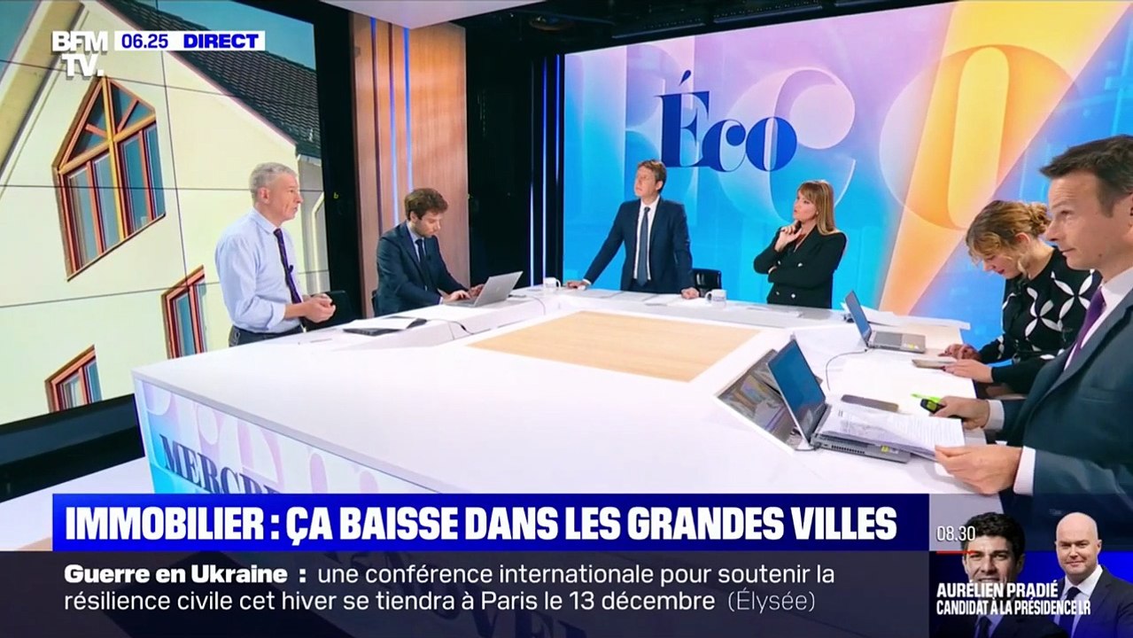 Immobilier : les prix baissent dans les grandes villes