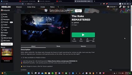 The Rake Remastered | ROBLOX