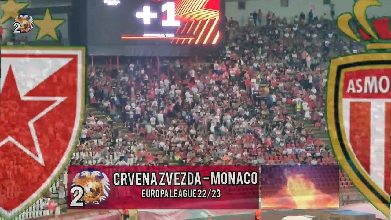 Crvena Zvezda - Monako završnica prvog poluvremena uživo sa Marakane