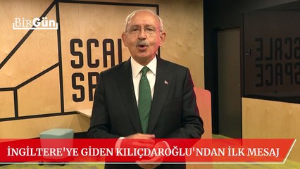 İngiltere’ye giden Kılıçdaroğlu’dan ilk mesaj: “Bir selam vereyim dedim…”