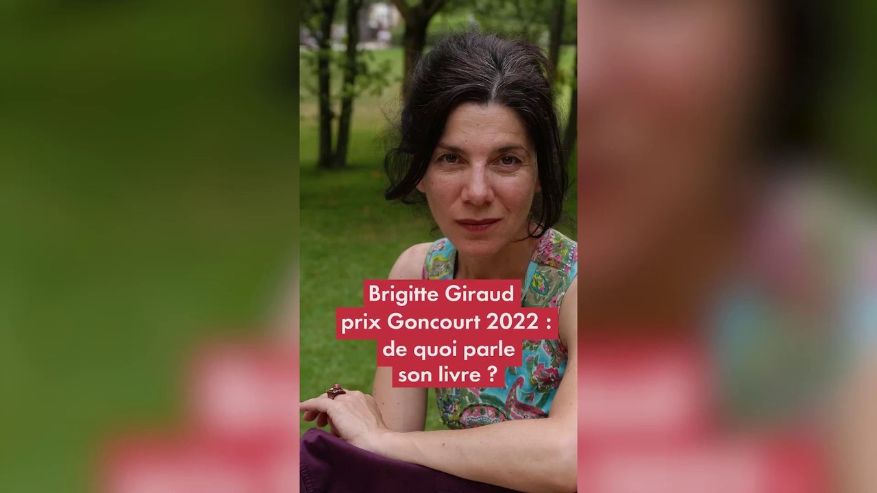 Brigitte Giraud prix Goncourt 2022 : de quoi parle son livre ?