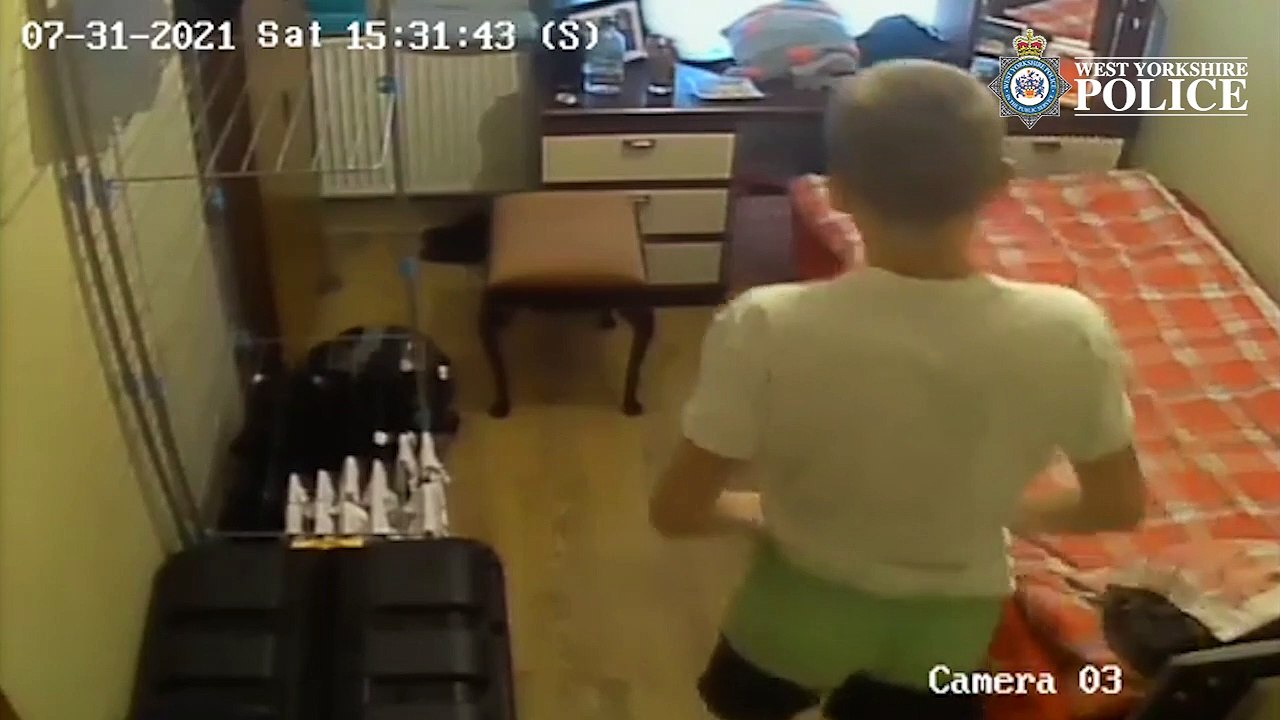 An 'evil' mother and her 'psychopath' steroid abusing lover who beat and tortured her 15-year-old son to death have become the first couple to be jailed for life on tv