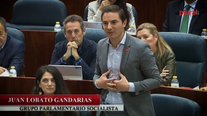 Lobato muestra a Ayuso la realidad de la sanidad madrileña: “Acaba de echar a 6.000 médicos y dice que no hay”