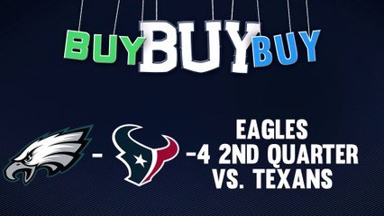 Take The Eagles -4 2nd Quarter Vs. Texans