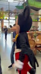 Brazilian Teen Meets Mickey for Special Birthday Surprise