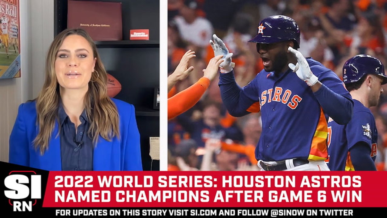 Houston Astros Win 2022 World Series - video Dailymotion