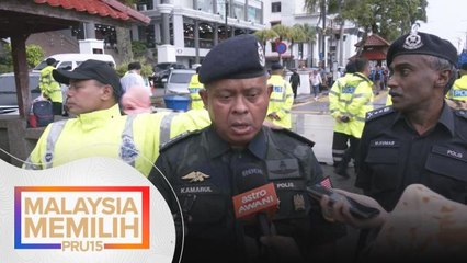 PRU15 | Muar, Segamat dikenalpasti kerusi panas Johor - Polis
