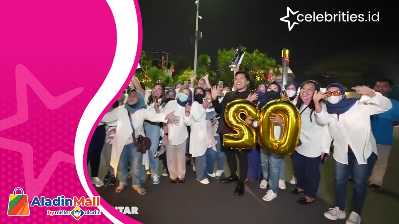 Begini Kejutan Fans Tofu saat Perayaan Ulang Tahun Fuji ke-20