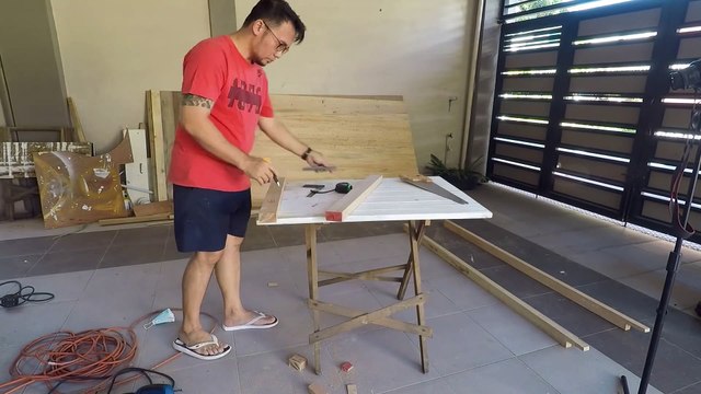 DIY LOFT BED w Gaming Area Small Room Makeover HOW TO MAKE A LOFT BED