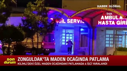 Maden ocağında patlama: 4 işçi yaralandı