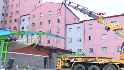 RİZE'DE EĞİTİM ARAŞTIRMA HASTANESİ SERVİSLERİ YENİLENİYOR