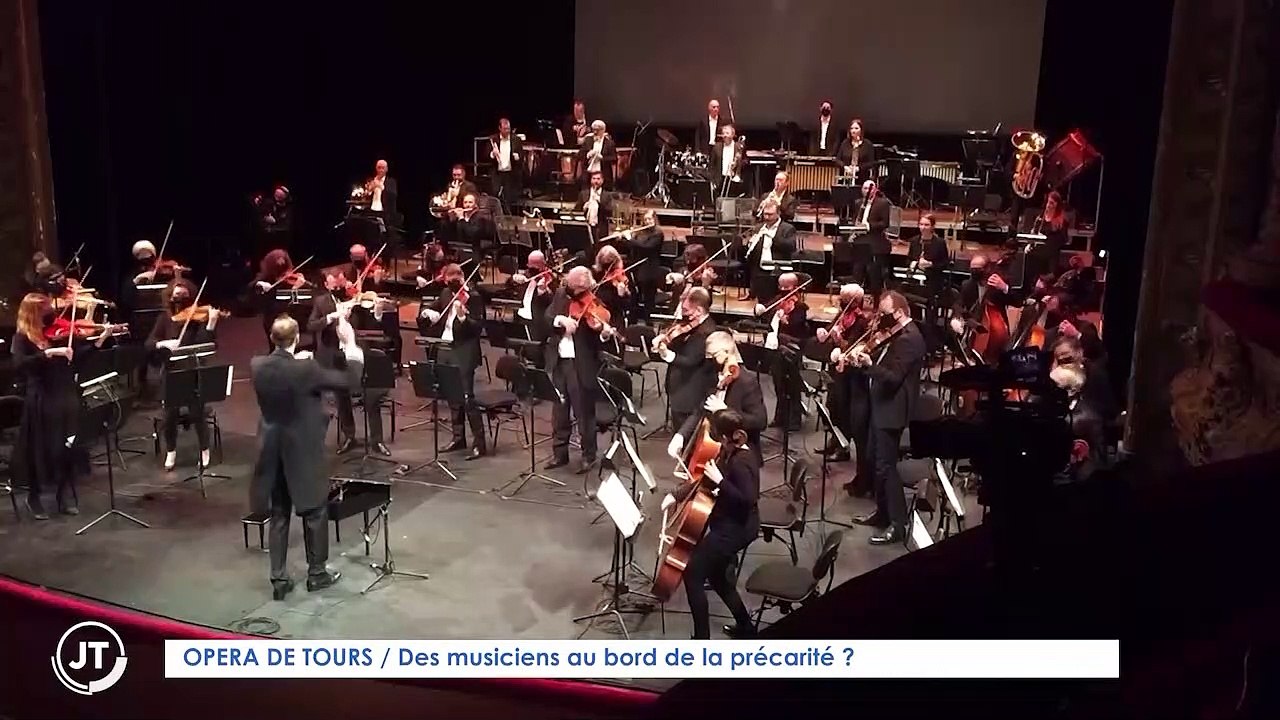 OPERA DE TOURS / Des musiciens au bord de la pr...