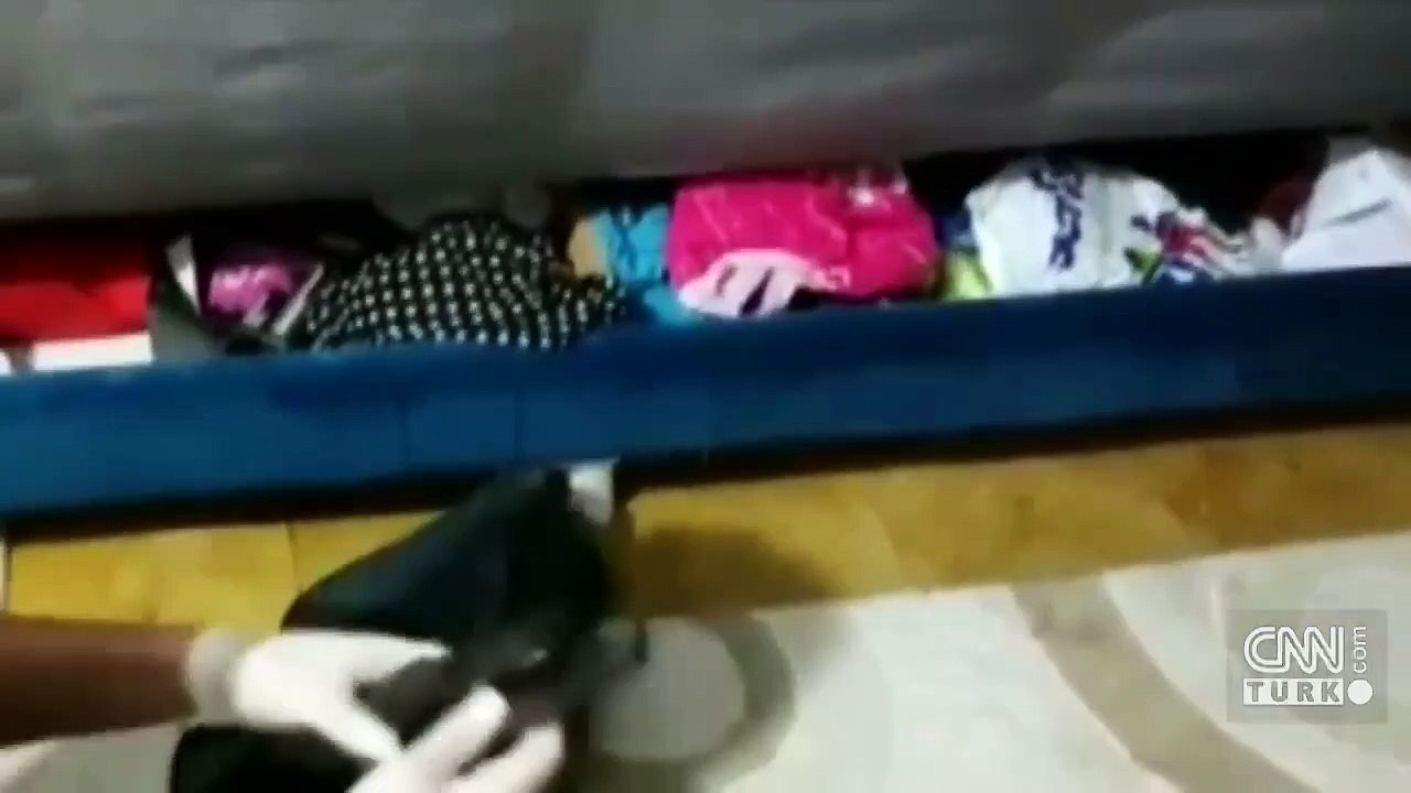 Evden cephanelik çıktı