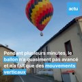 Une montgolfière effectue un atterrissage d'urgence en plein centre-ville de Millau