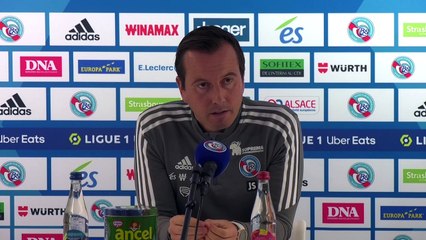 Julien Stéphan - "3 attaquants, ça peut être une optioin de départ"