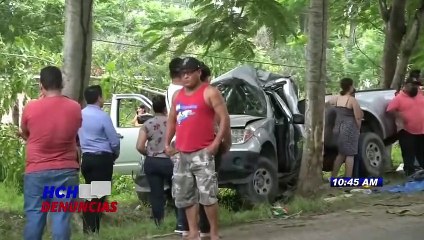 ¡Fatal! Conductor perece al impactar con árbol en San Manuel, Cortés