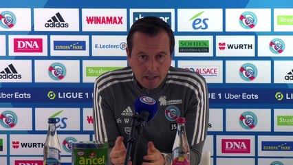 Julien Stéphan s'exprime sur ses attaquants