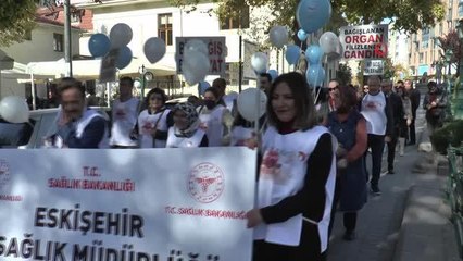 Organ Bağışı Haftası etkinliğinde duygusal anlar