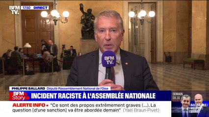 Philippe Ballard: "À aucun moment, il n'a été question de ce député [LFI] en personne"