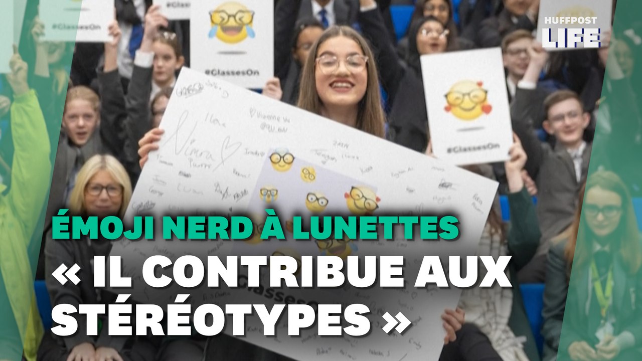 Un émoji à lunettes moins stigmatisant, c’est le souhait de cette jeune Britannique