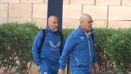 El Sevilla vuelve de Mánchester con una derrota por 3-1 y la lesión del central Marcao