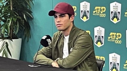 ATP - Rolex Paris Masters 2022 - Carlos Alcaraz : "It's a fantastic feeling, of course, to feel like the best player in the world, It's just a number, be careful"