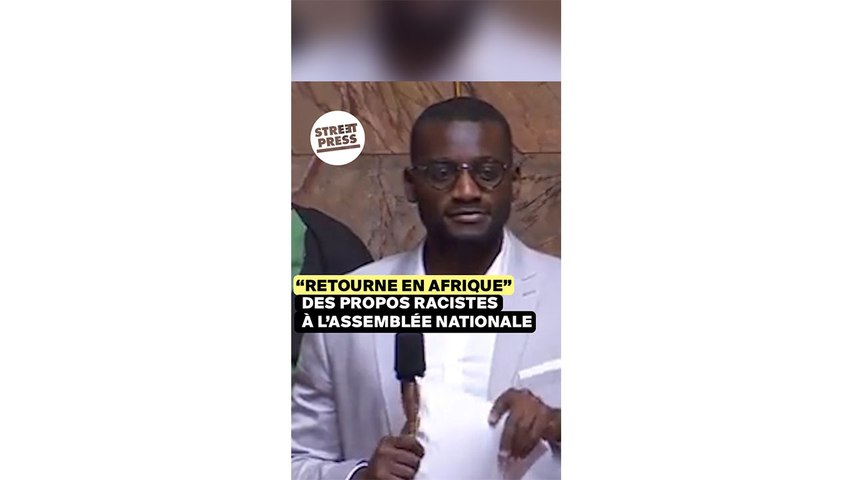« Retourne en Afrique » : des propos racistes à l'Assemblée nationale