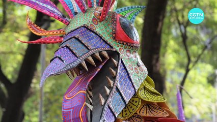 Mexico City holds Day of the Dead parade