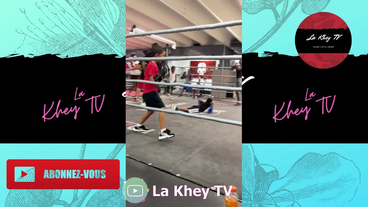 BOOBA : son fils OMAR à la BOXE !!!