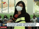 Estudiantes de la U.E.N El Béisbol en Las Tejerías estado Aragua retoman las clases presenciales