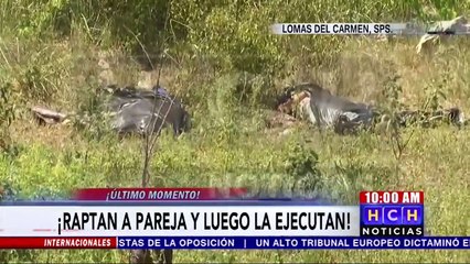 ¡Terrible! Raptan y ejecutan a balazos a una pareja en Lomas del Carmen #SPS
