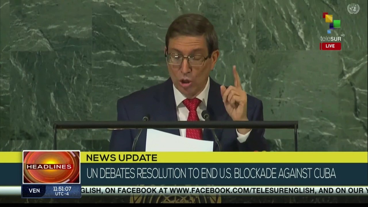 Cuba is being continuously renewed, what remains unchanged is the blockade, says Cuban FM