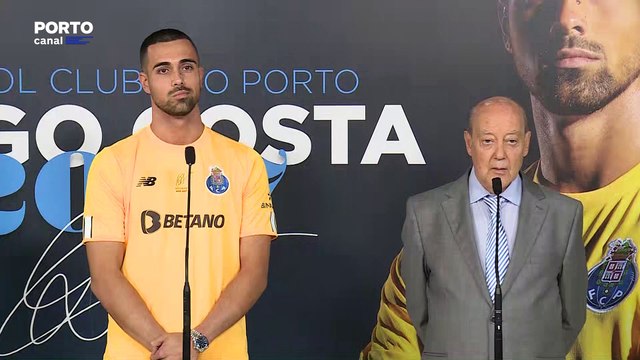 Jorge Nuno Pinto da Costa: Quero que o Diogo Costa continua a ser um ídolo no FC Porto