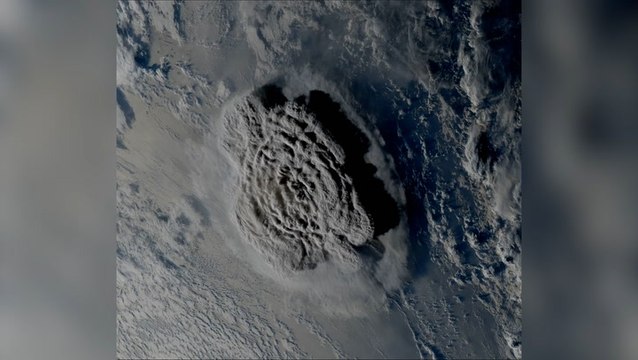 South Pacific underwater volcanic eruption creates ‘highest-ever recorded’ plume