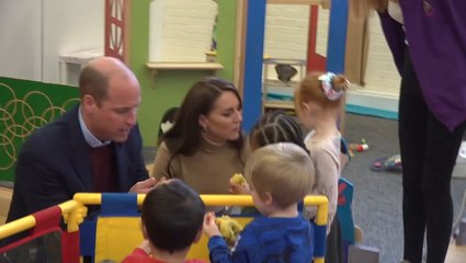 Prince William and Princess Kate visit Scarborough to launch mental health funding