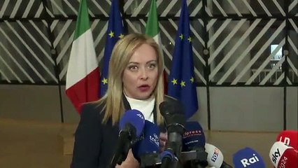 Meloni a Bruxelles: "Interlocuzione positiva, sono contenta" - Video