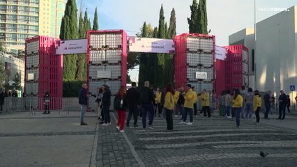 "Que vean Euronews y no los canales rusos", dice la primera dama de Ucraniana Olena Zelenska